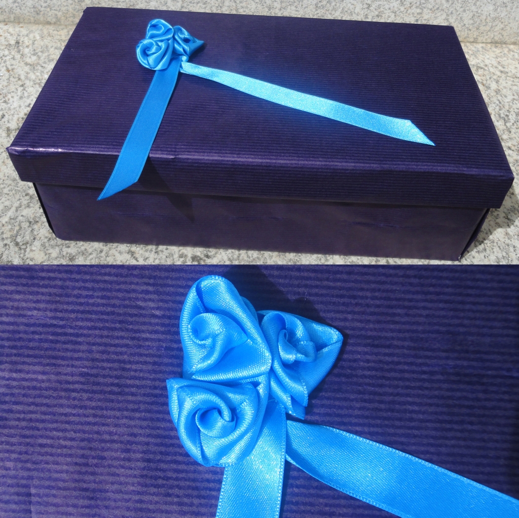 paquete box gift regalo ribbon cinta flowers flores